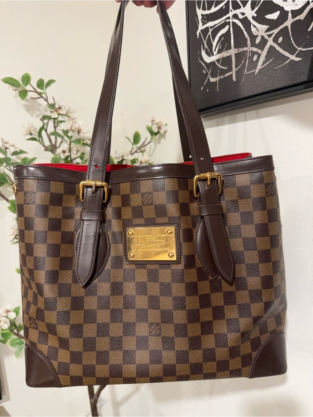 Hampsted MM LV Damier Ebene